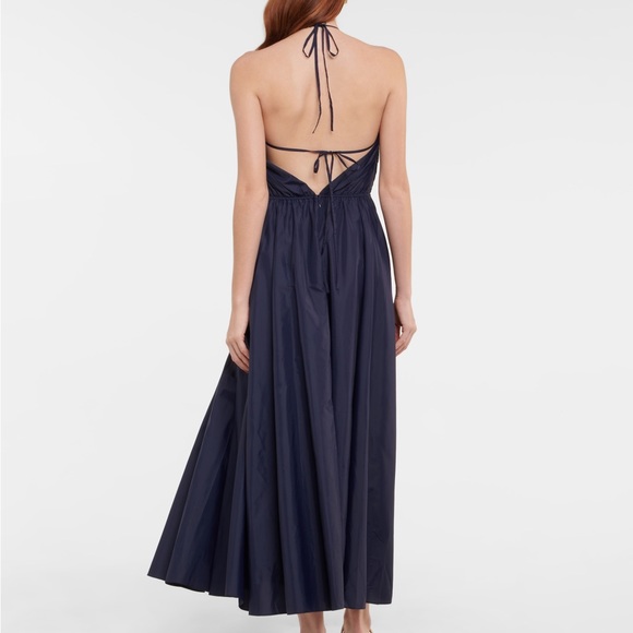 Staud Navy Halter Dress - Picture 3 of 4